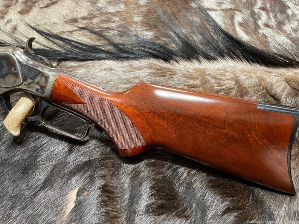 NEW 1873 WINCHESTER SPECIAL SPORTING RIFLE PISTOL GRIP 357 MAG 20" UBERTI-img-9