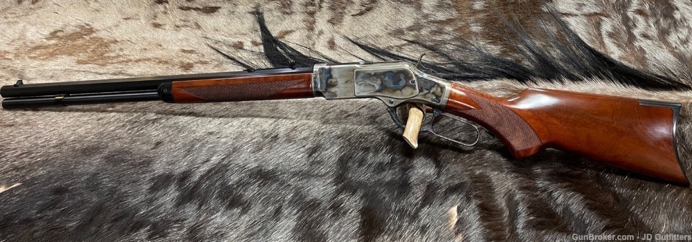 NEW 1873 WINCHESTER SPECIAL SPORTING RIFLE PISTOL GRIP 357 MAG 20" UBERTI-img-2