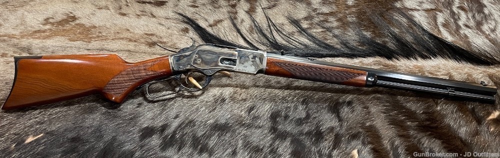 NEW 1873 WINCHESTER SPECIAL SPORTING RIFLE PISTOL GRIP 357 MAG 20" UBERTI-img-1