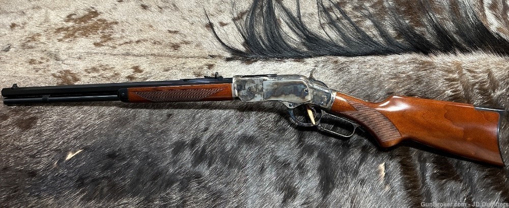 NEW 1873 WINCHESTER SPECIAL SPORTING RIFLE PISTOL GRIP 357 MAG 20" UBERTI-img-2