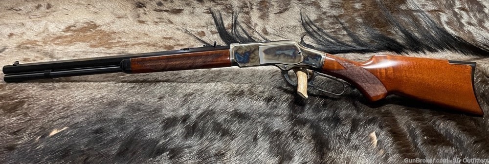 NEW 1873 WINCHESTER SPECIAL SPORTING RIFLE PISTOL GRIP 357 MAG 20" UBERTI-img-2