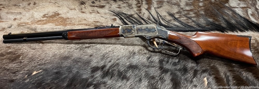 NEW 1873 WINCHESTER SPECIAL SPORTING RIFLE PISTOL GRIP 357 MAG 20" UBERTI-img-2