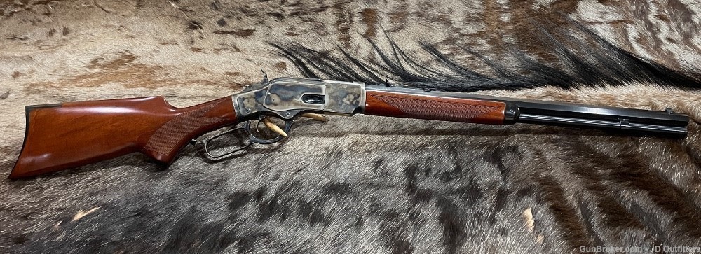 NEW 1873 WINCHESTER SPECIAL SPORTING RIFLE PISTOL GRIP 357 MAG 20" UBERTI-img-1