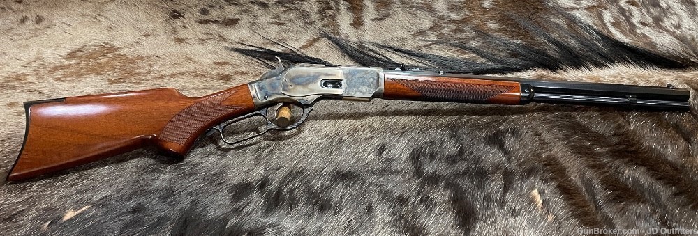 NEW 1873 WINCHESTER SPECIAL SPORTING RIFLE PISTOL GRIP 357 MAGNUM 20"-img-1