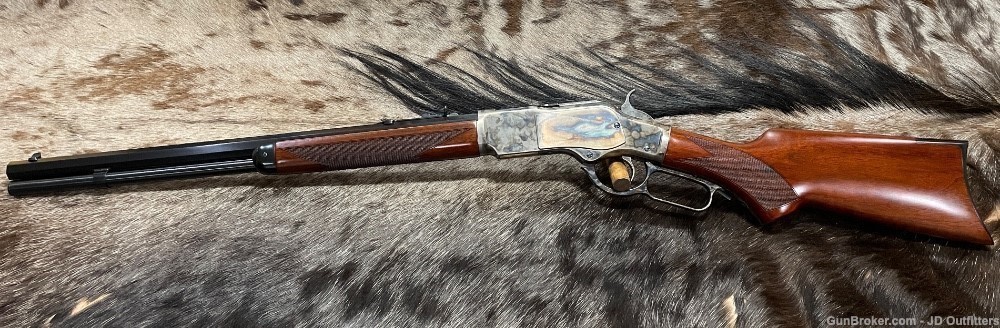 NEW 1873 WINCHESTER SPECIAL SPORTING RIFLE PISTOL GRIP 357 MAGNUM 20"-img-2