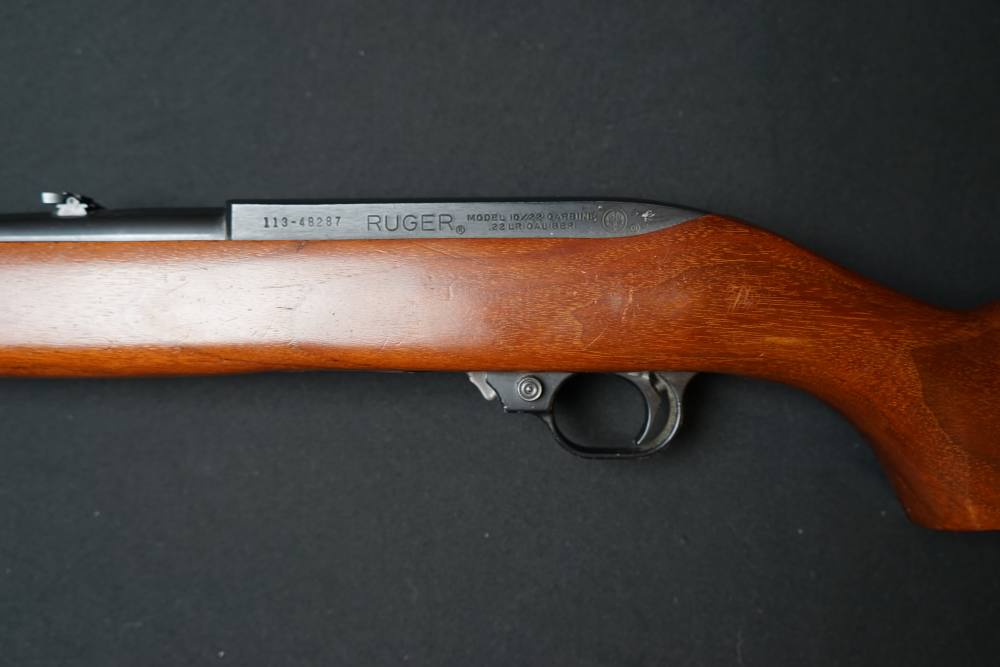 Ruger 10/22 Carbine, .22 LR, Mfg 1974, Wood Stock, 18.5" Blued-img-7