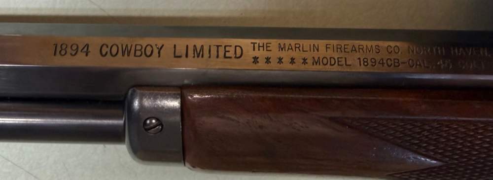 Marlin 1894 Cowboy Limited .45 Colt Lever Action Rifle JM Octagon Barrel -img-9