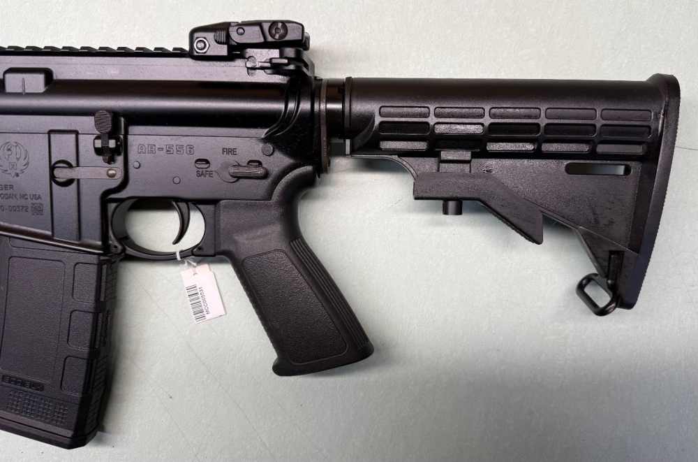 Ruger AR-556 Rifle – 5.56 / .223 – 18" Barrel – Adjustable Stock-img-4