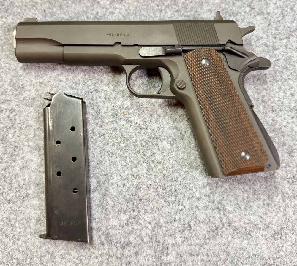 LNIB Springfield Armory Mil-Spec 1911 .45 ACP, Parkerized, 5"Barrel-img-1