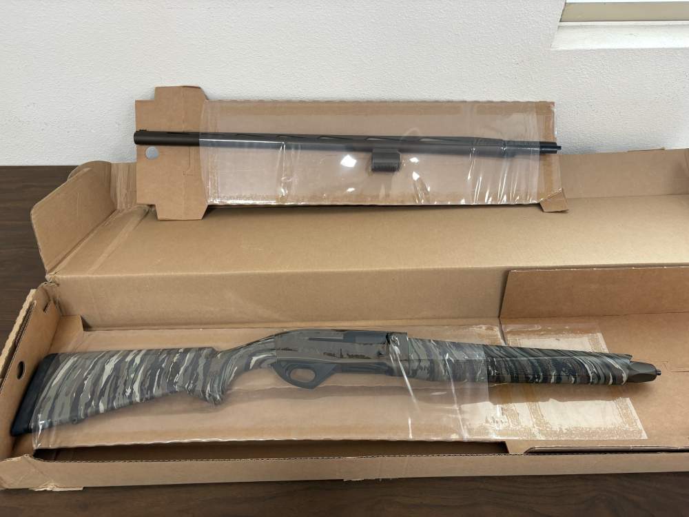 POINTER PHENOMA 12ga 3" S/A 28" MNB CERA/CAMO RT ORIGINAL LASER RECEIVER-img-1