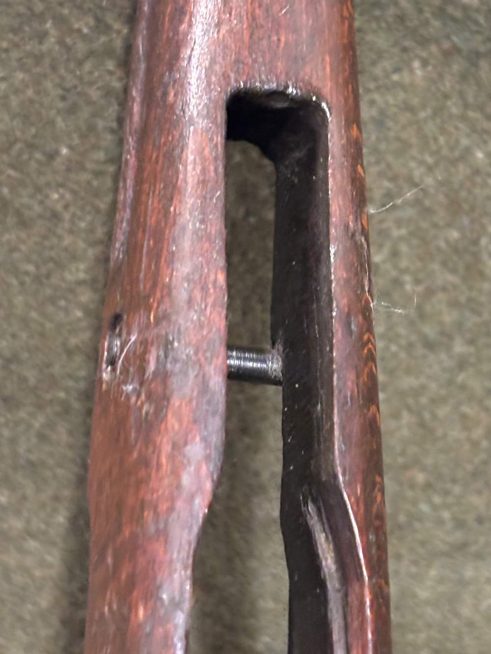 Romanian Military Surplus - M56 SKS Blade Bayonet Groove -Beech Wood Stock-img-42