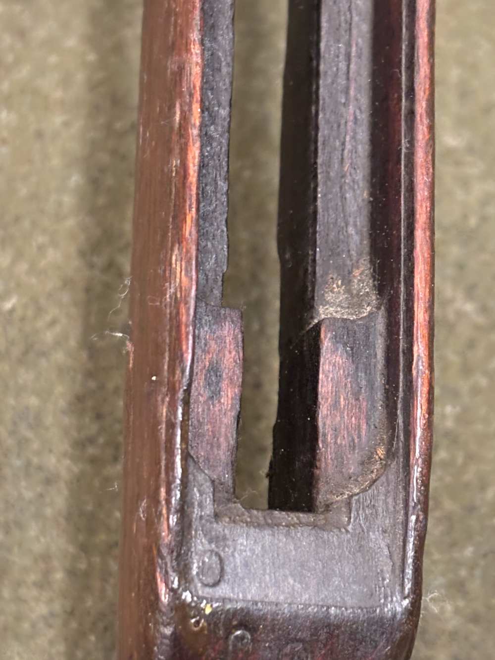 Romanian Military Surplus - M56 SKS Blade Bayonet Groove -Beech Wood Stock-img-63
