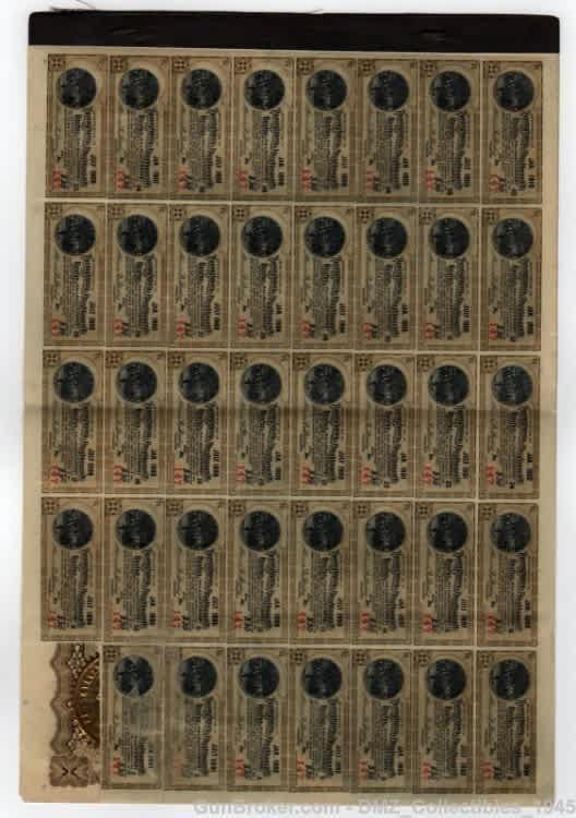 1890 Pennsylvania & New Jersey Railroad Company Bond w Coupons-img-1