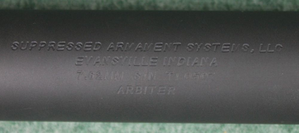 Abiter Ti Suppressor 5/8x24 Direct Thread 6.5mm-30 Caliber Titanium 12.4 oz-img-2