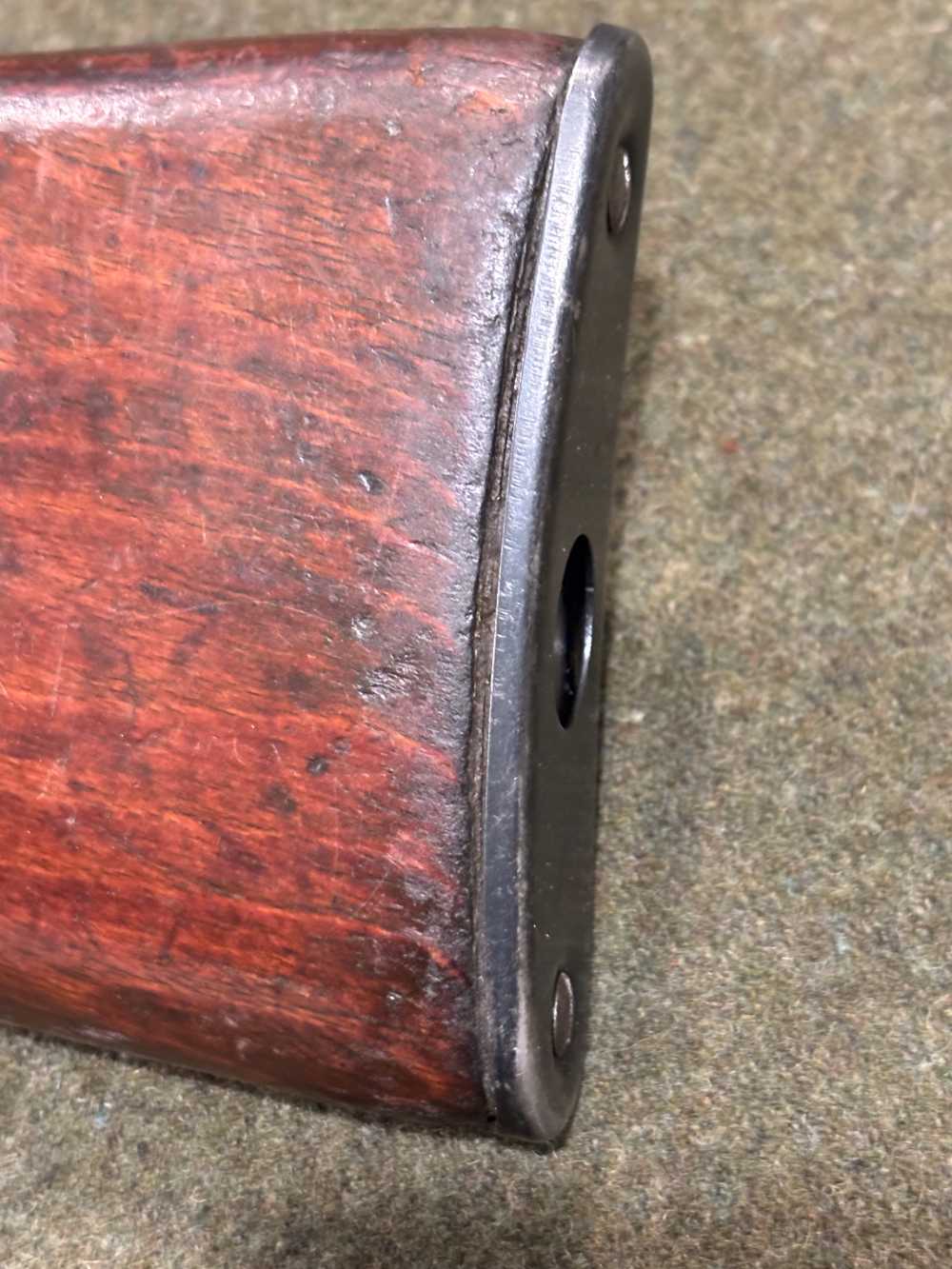 Romanian Military Surplus - M56 SKS Blade Bayonet Groove -Beech Wood Stock-img-100
