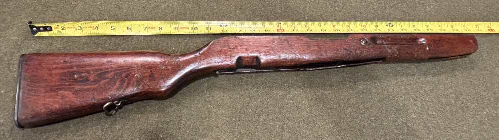 Romanian Military Surplus - M56 SKS Blade Bayonet Groove -Beech Wood Stock-img-0