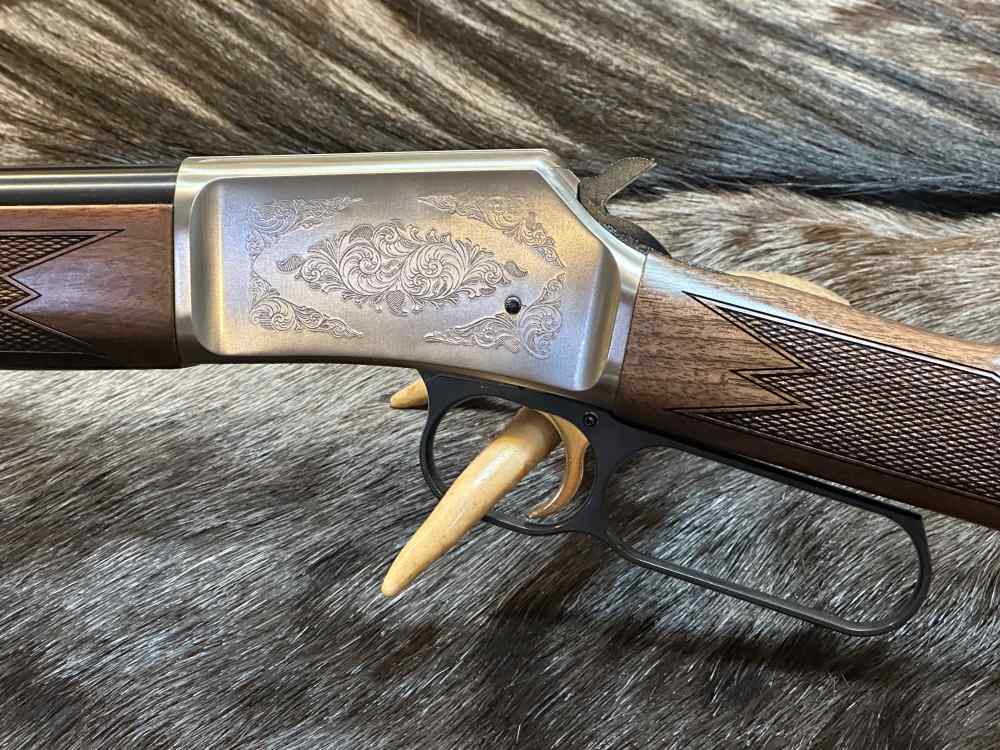 BROWNING BL-22 FIELD GRADE II 22LR NICKEL ENGRAVED, WALNUT, 20" LEVER BL22-img-11