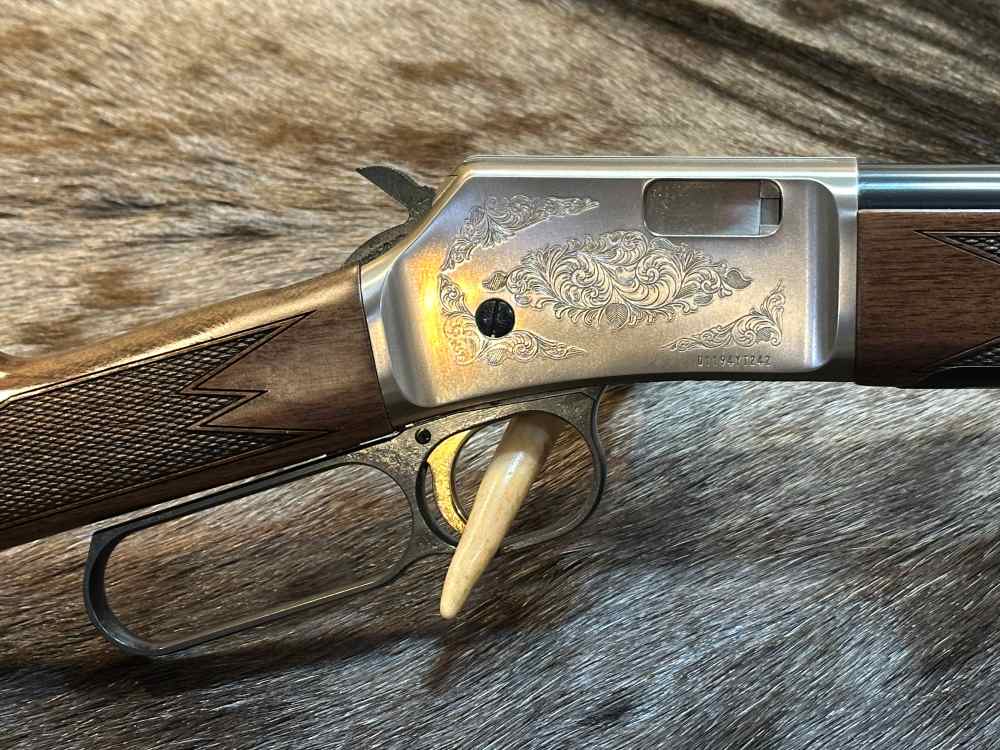 BROWNING BL-22 FIELD GRADE II 22LR NICKEL ENGRAVED, WALNUT, 20" LEVER BL22-img-0