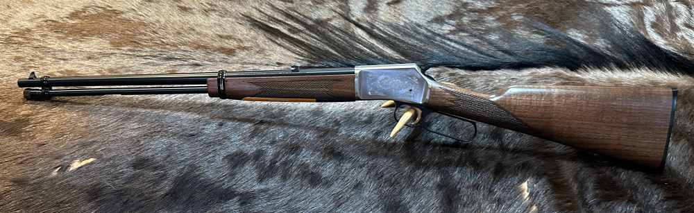 BROWNING BL-22 FIELD GRADE II 22LR NICKEL ENGRAVED, WALNUT, 20" LEVER BL22-img-2