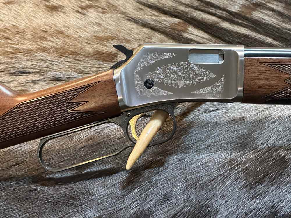 BROWNING BL-22 FIELD GRADE II 22LR NICKEL ENGRAVED, WALNUT, 20" LEVER BL22-img-0