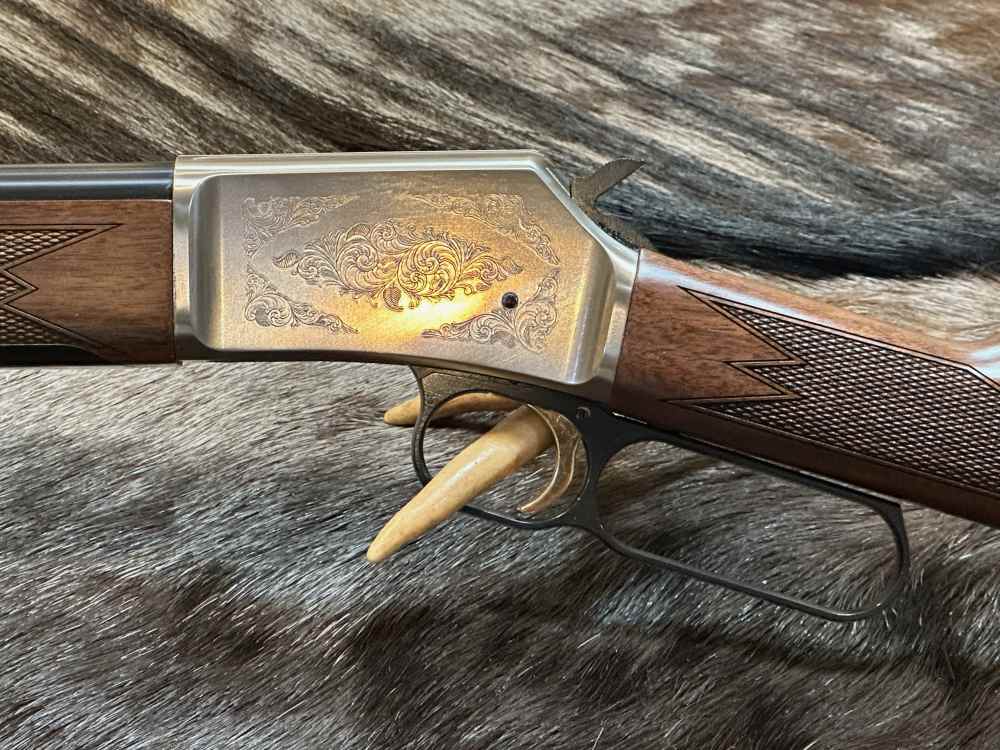 BROWNING BL-22 FIELD GRADE II 22LR NICKEL ENGRAVED, WALNUT, 20" LEVER BL22-img-11
