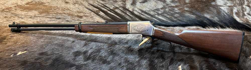 BROWNING BL-22 FIELD GRADE II 22LR NICKEL ENGRAVED, WALNUT, 20" LEVER BL22-img-2