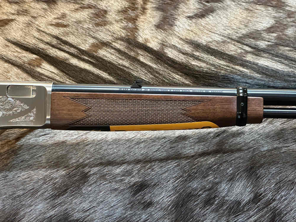 BROWNING BL-22 FIELD GRADE II 22LR NICKEL ENGRAVED, WALNUT, 20" LEVER BL22-img-4