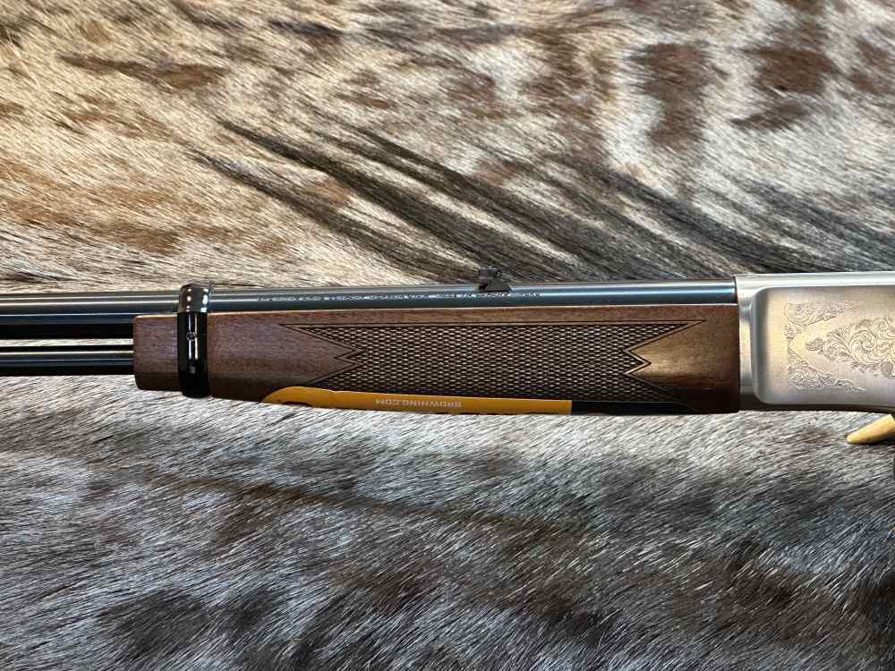 BROWNING BL-22 FIELD GRADE II 22LR NICKEL ENGRAVED, WALNUT, 20" LEVER BL22-img-12