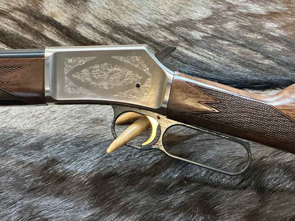 BROWNING BL-22 FIELD GRADE II 22LR NICKEL ENGRAVED, WALNUT, 20" LEVER BL22-img-11
