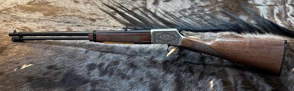 BROWNING BL-22 FIELD GRADE II 22LR NICKEL ENGRAVED, WALNUT, 20" LEVER BL22-img-2