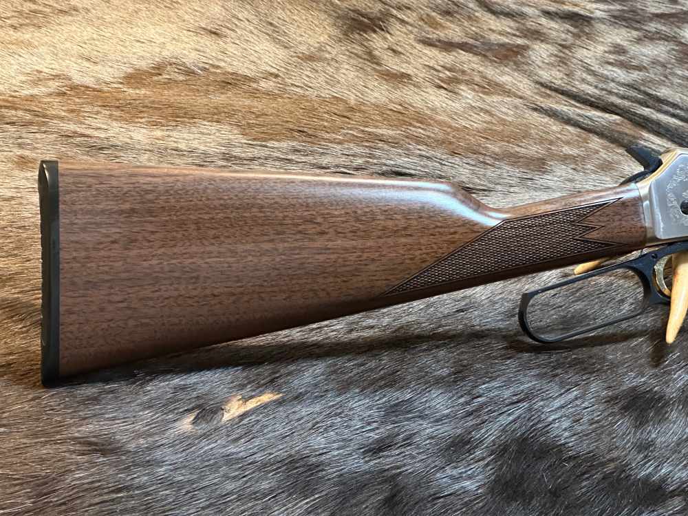 BROWNING BL-22 FIELD GRADE II 22LR NICKEL ENGRAVED, WALNUT, 20" LEVER BL22-img-3