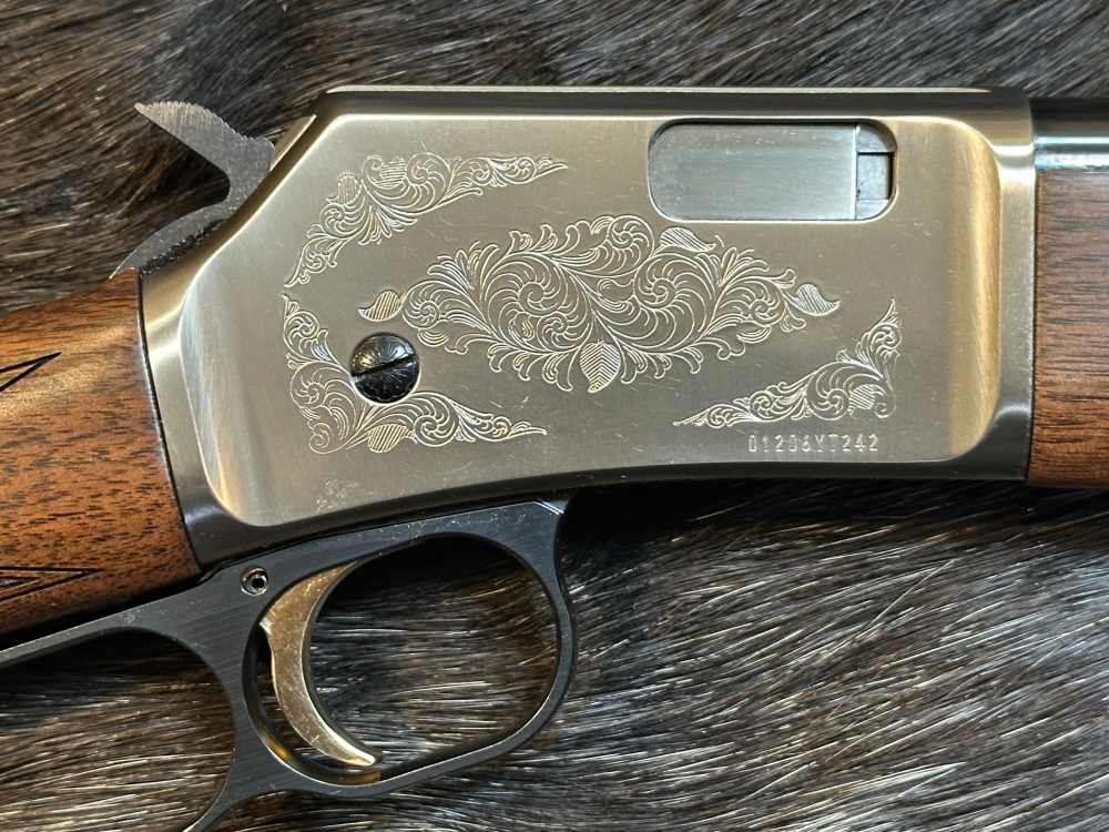 BROWNING BL-22 FIELD GRADE II 22LR NICKEL ENGRAVED, WALNUT, 20" LEVER BL22-img-6