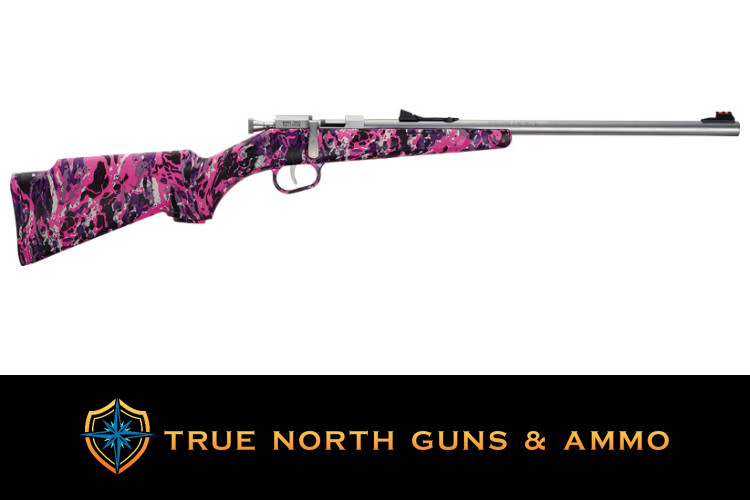 Henry Mini Bolt .22 LR Youth Rifle - 16.25" Muddy Girl-img-0