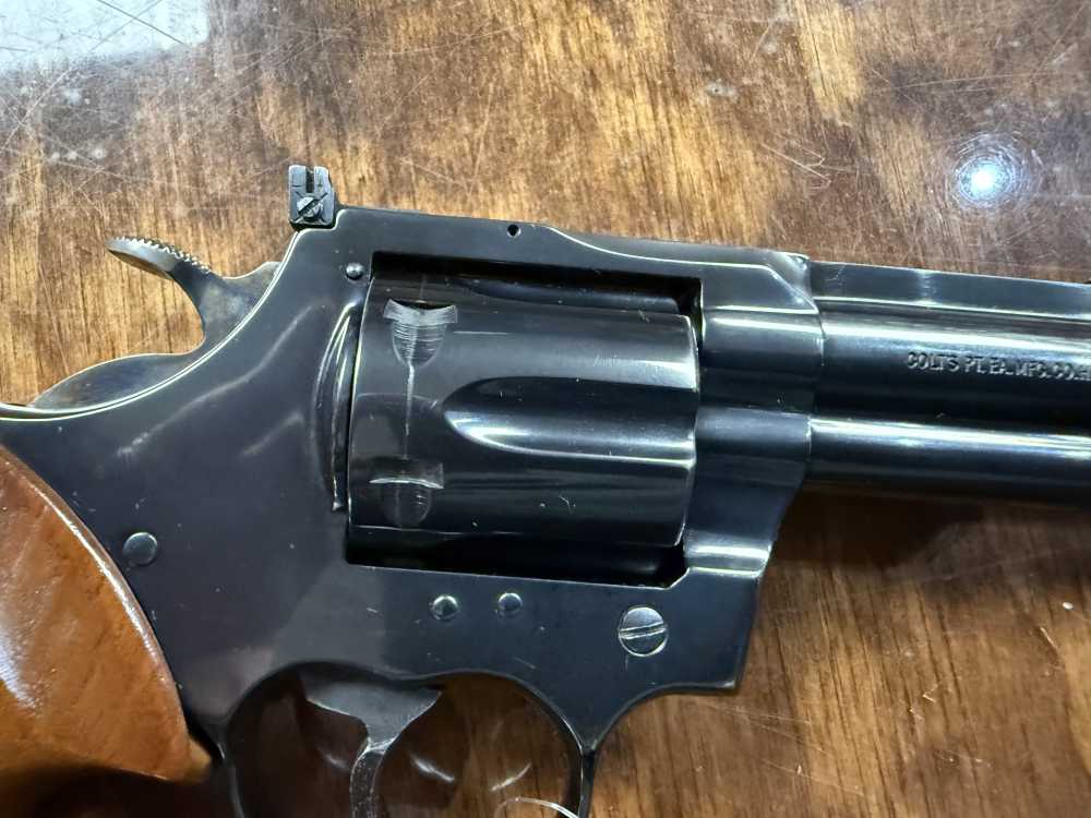 1977 Colt Trooper Mark III .357 4” revolver Blued finish -img-13