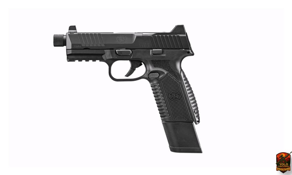 FN 510 Tactical 10mm Pistol Optics Ready Threaded Barrel, 22RD, Black-img-1
