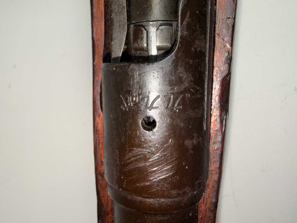 WWII Imperial Japanese Type 99 Arisaka Rifle-Intact AA Wings -img-2