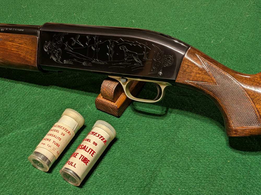 Winchester Model 59 "Win-Lite" 12-Gauge Semi-Auto Shotgun (Mfg. 1962)-img-2