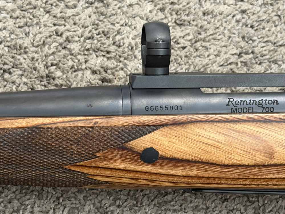 Remington 700 Boone and Crockett 243 Win CDL fluted laminate nice 2007-img-6