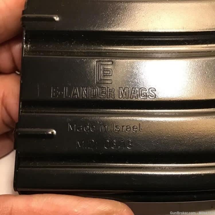 E-Lander AR-15 M16 30-Round Steel NATO Magazine 5.56mmX45 (Israel)-img-3
