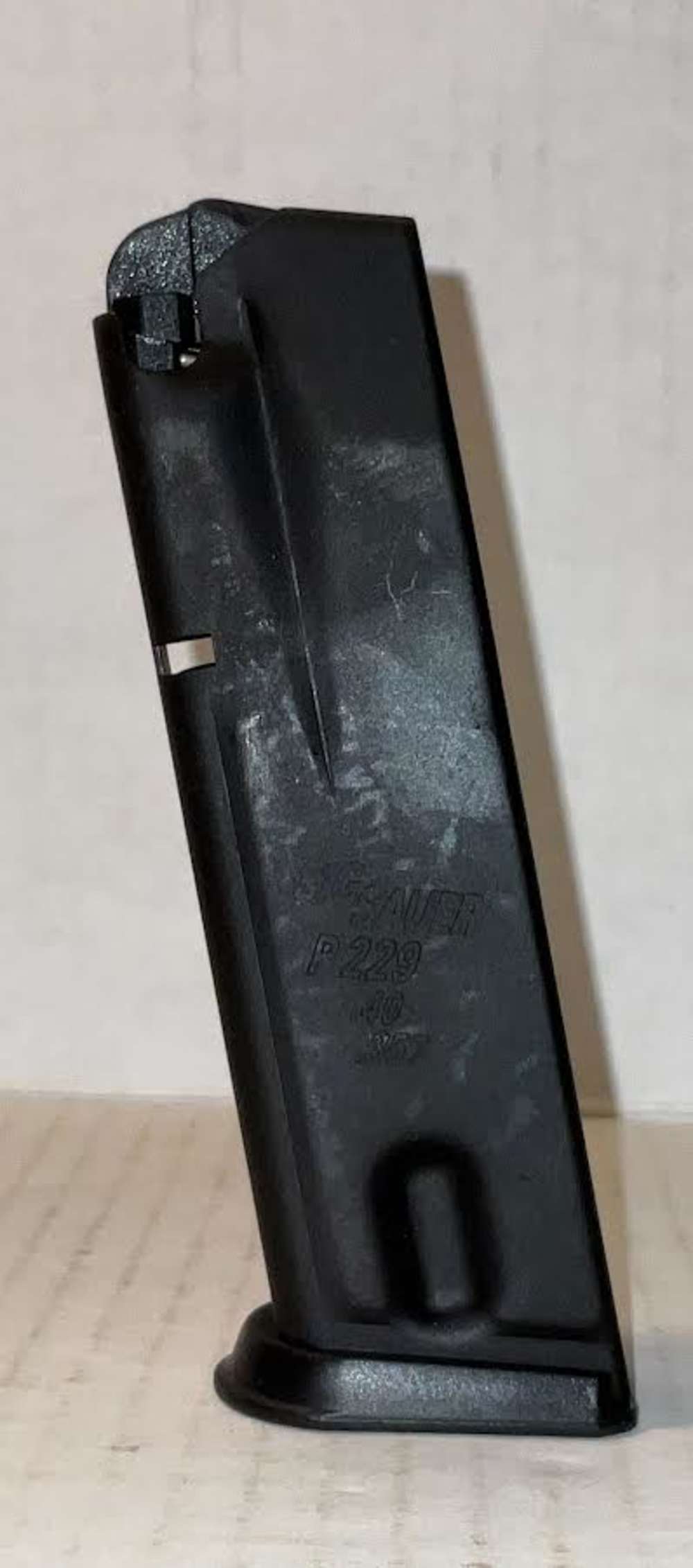 Sig Sauer P229 .40 .357 Black Steel 12-Round Ammo Magazine Zipper Back-img-0
