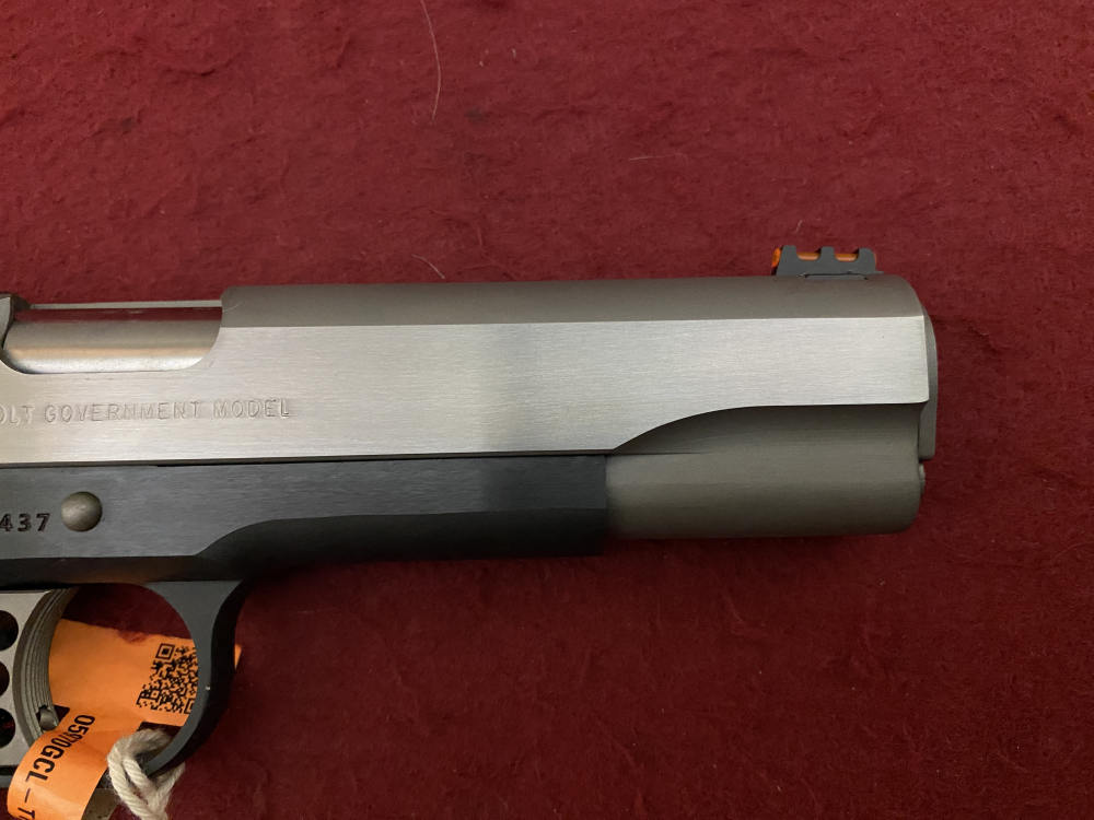 New Colt Gold Cup Lite .45ACP 1911 Two Tone G10 Grips Adjustable Sight-img-13
