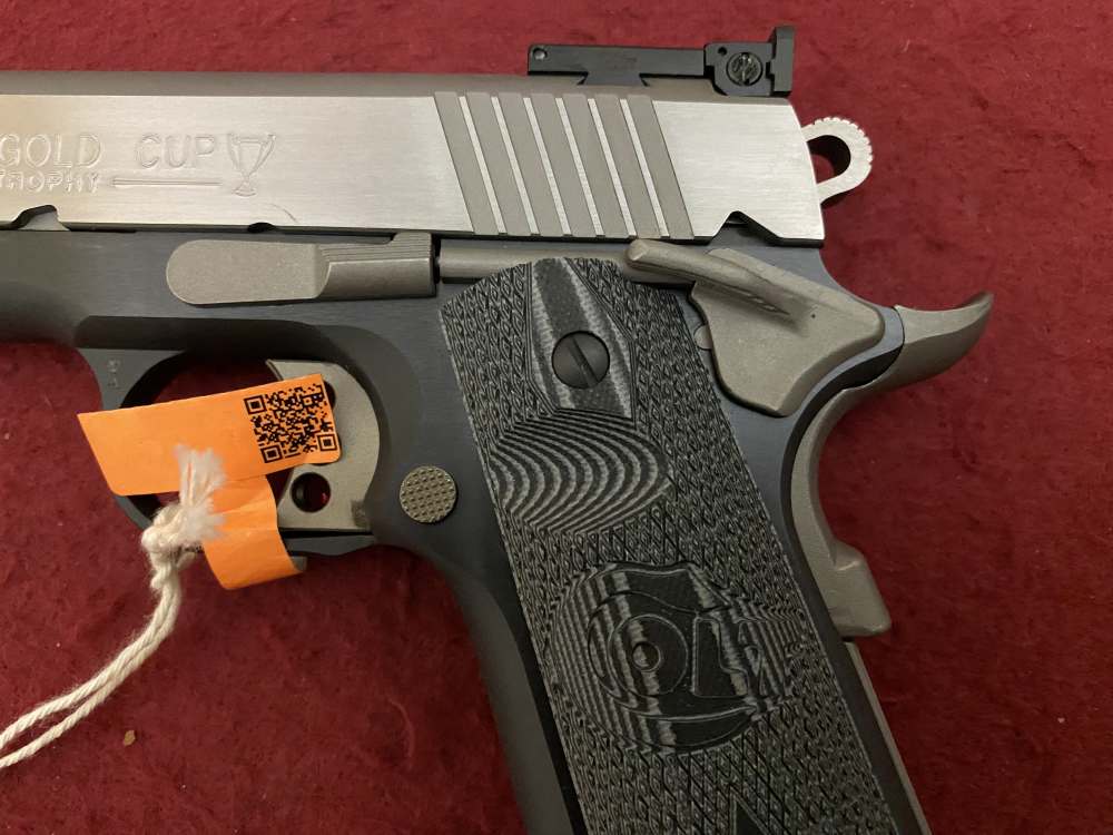 New Colt Gold Cup Lite .45ACP 1911 Two Tone G10 Grips Adjustable Sight-img-18