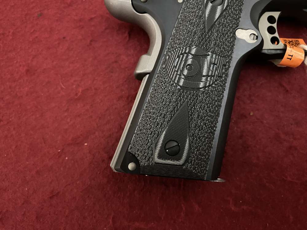 New Colt Gold Cup Lite .45ACP 1911 Two Tone G10 Grips Adjustable Sight-img-6