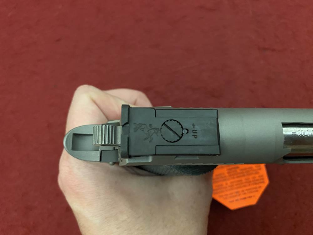 New Colt Gold Cup Lite .45ACP 1911 Two Tone G10 Grips Adjustable Sight-img-30