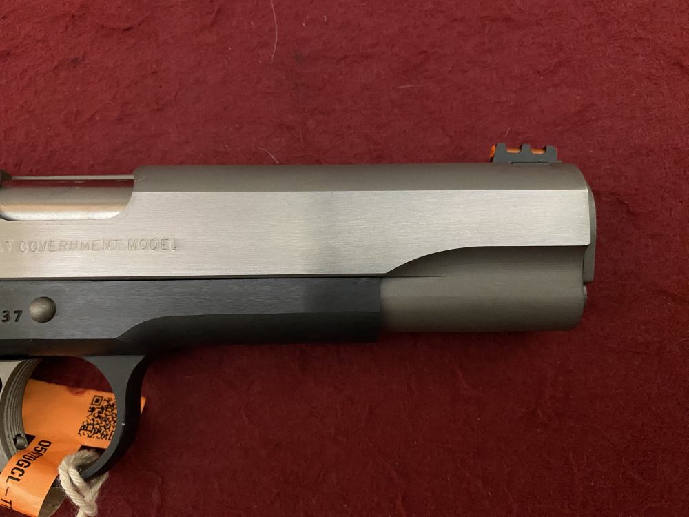 New Colt Gold Cup Lite .45ACP 1911 Two Tone G10 Grips Adjustable Sight-img-14