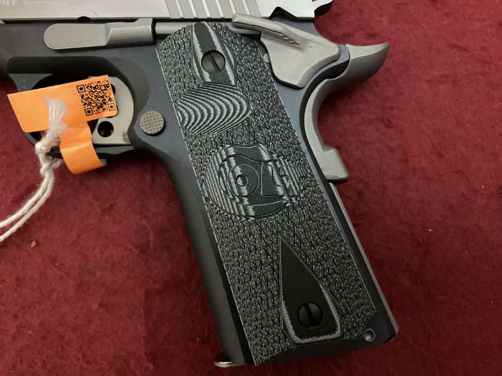 New Colt Gold Cup Lite .45ACP 1911 Two Tone G10 Grips Adjustable Sight-img-17