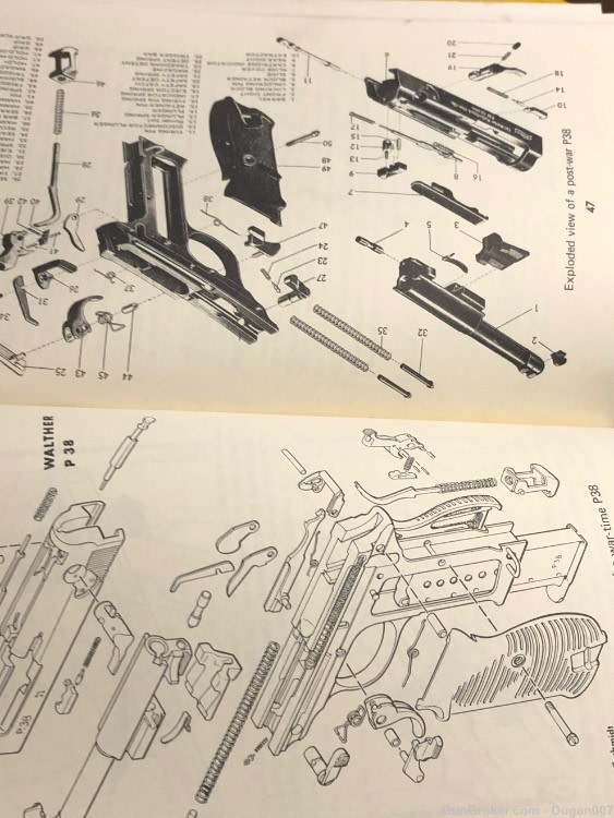 Walther P.38 pistol softcover book walther Armes M.P H.P. p38-img-3