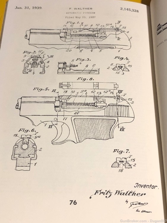Walther P.38 pistol softcover book walther Armes M.P H.P. p38-img-4