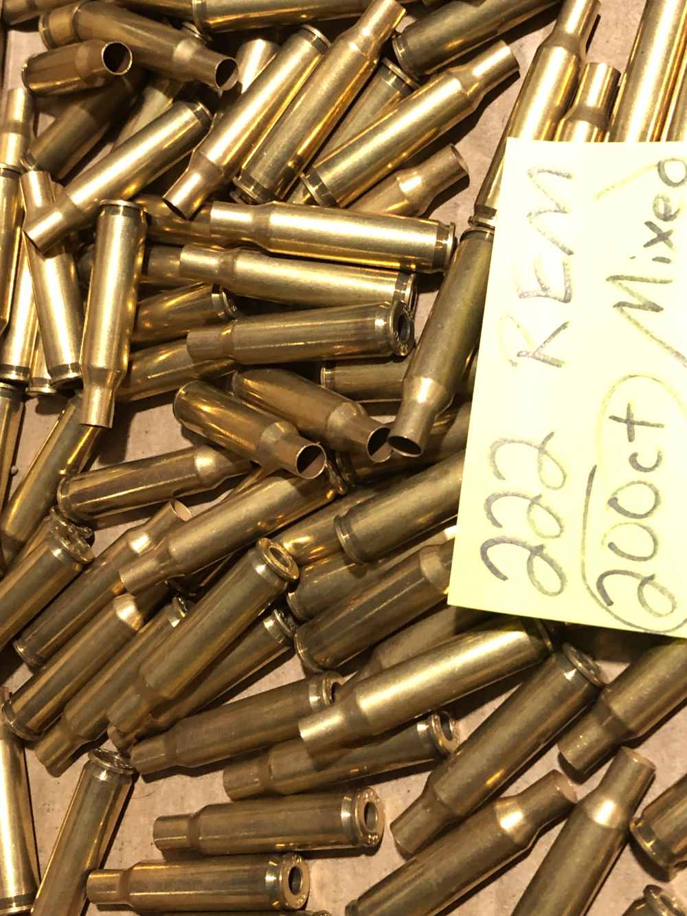 222 Remington brass 200 count mixed headstamped -img-5