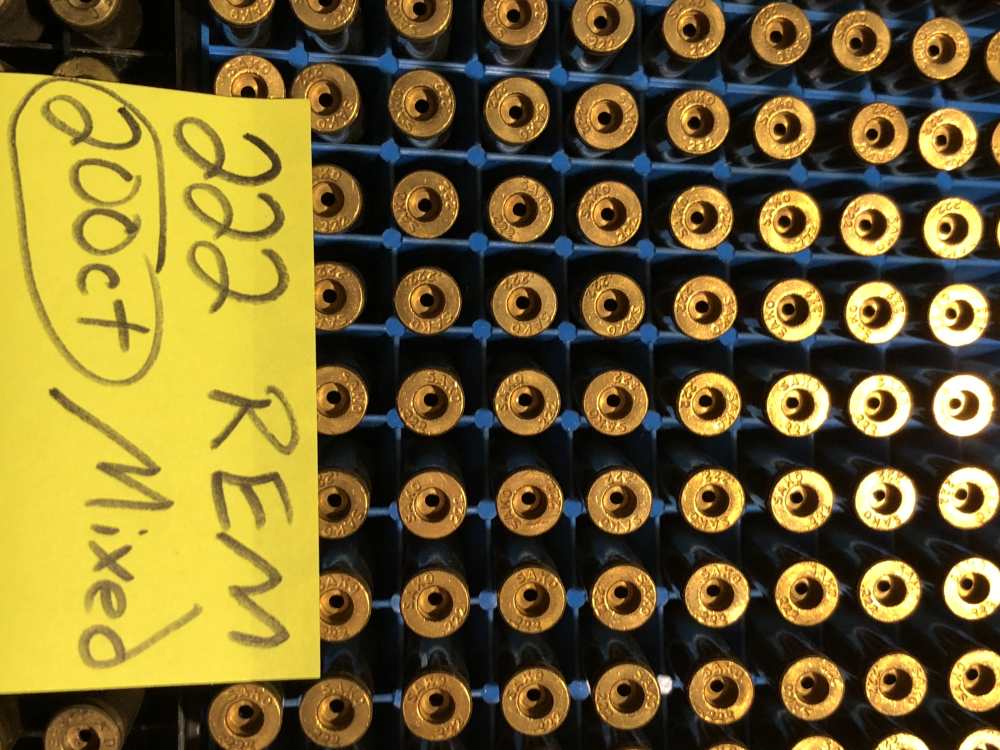 222 Remington brass 200 count mixed headstamped -img-2